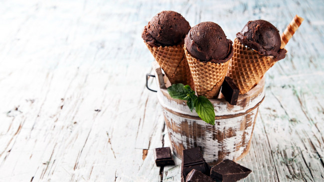 Обои картинки фото еда, мороженое,  десерты