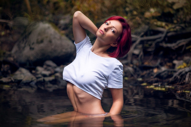 Обои картинки фото девушка, девушки, -unsort , рыжеволосые и другие, модель