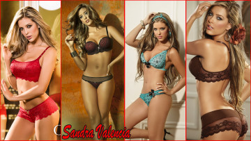 обоя lingerie, девушки, sandra valencia, sandra, valencia, бельё, модель