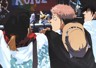 Картинка аниме jujutsu+kaisen магическая битва