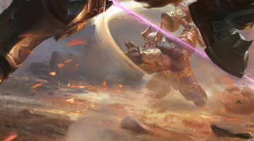 Картинка видео+игры legend+of+ace гном молот бой огонь