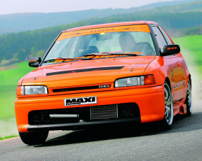 Картинка mazda 323 автомобили