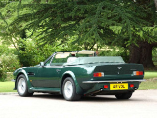 Картинка aston martin v8 vantage volante 1986 автомобили