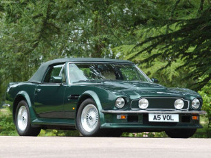 Картинка aston martin v8 vantage volante 1986 автомобили