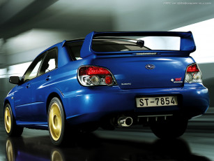 Картинка subaru impreza wrx sti 2006 автомобили