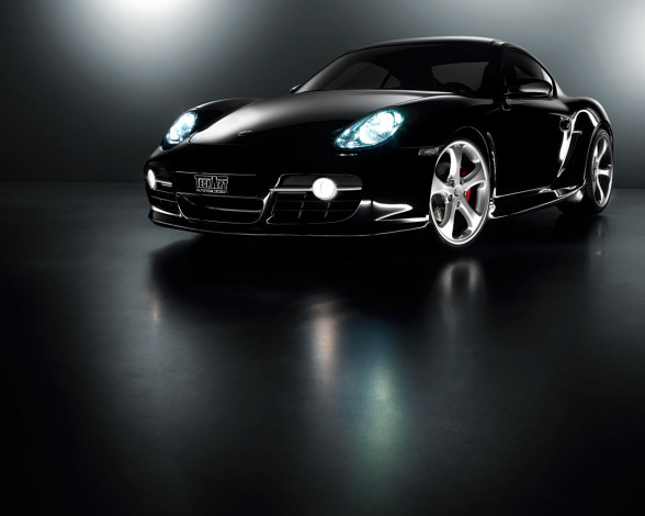 Обои картинки фото techart, porsche, cayman, автомобили