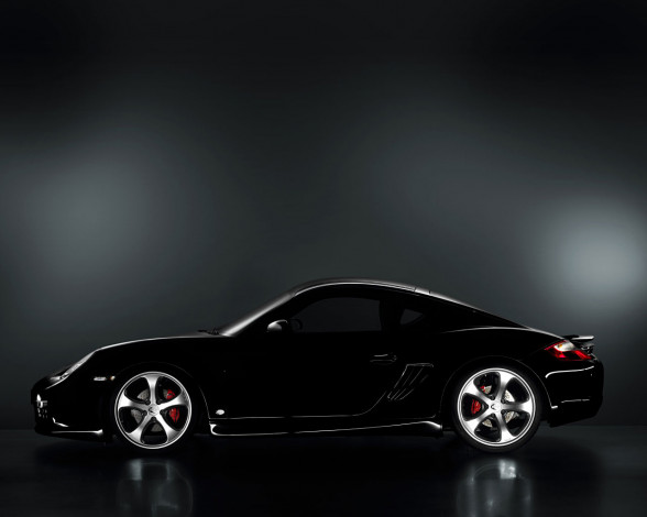 Обои картинки фото techart, porsche, cayman, автомобили