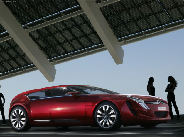Обои картинки фото citroen, metisse, concept, 2006, автомобили