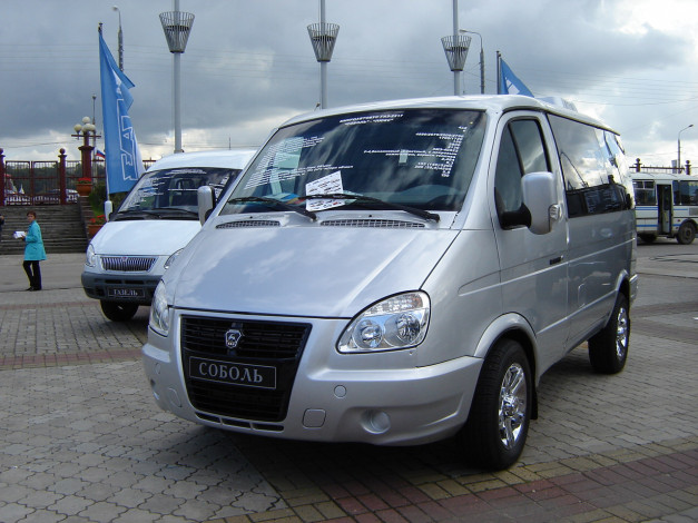 Обои картинки фото gaz, 2217соболь, автомобили, газ