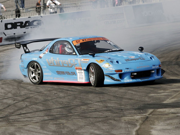 Обои картинки фото mazda, rx7, автомобили