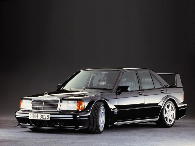 Обои картинки фото mercedes, benz, 190e, 16, evolution, ii, w201, автомобили
