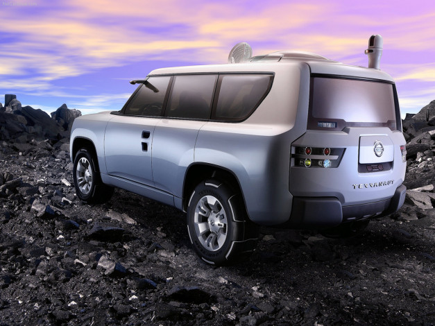 Обои картинки фото nissan, terranaut, concept, 2006, автомобили, datsun
