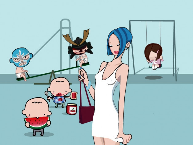 Обои картинки фото векторная, графика