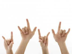 Картинка разное руки