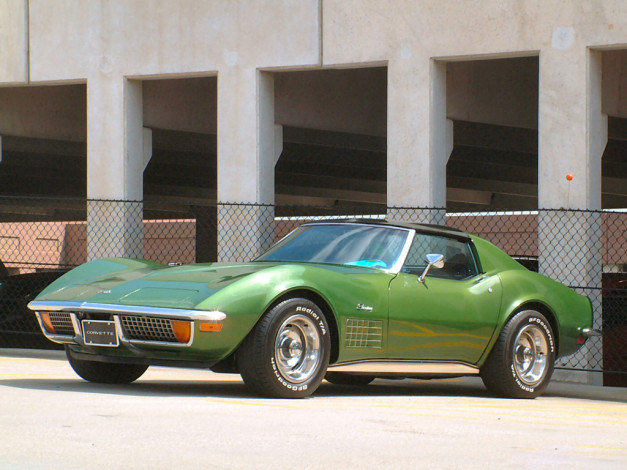 Обои картинки фото автомобили, corvette