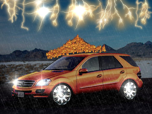 Обои картинки фото автомобили, mercedes, benz