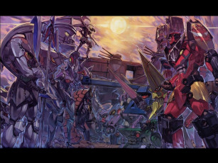 Картинка аниме tengen toppa gurren lagann