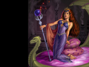 Картинка фэнтези девушки