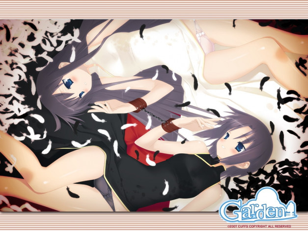 Обои картинки фото аниме, garden