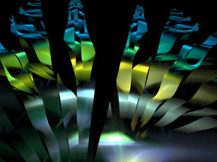 Картинка 3д графика abstract абстракции узор тёмный абстракция