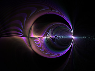 Картинка 3д графика fractal фракталы абстракция