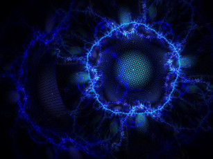 Картинка 3д графика fractal фракталы фрактал цвета