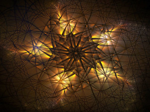 Картинка 3д графика fractal фракталы абстракция