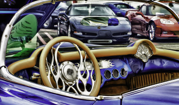 Картинка автор wayne frost автомобили спидометры торпедо руль