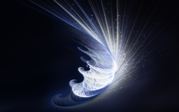 Картинка 3д графика fractal фракталы абстракция