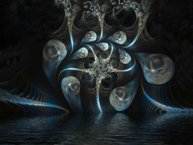 Обои картинки фото 3д, графика, fractal, фракталы, цвета, фрактал