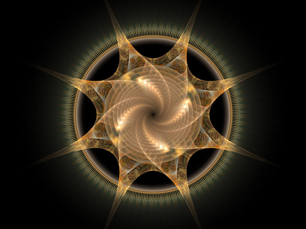 Обои картинки фото 3д, графика, fractal, фракталы, узор, тёмный, цвета, абстракция