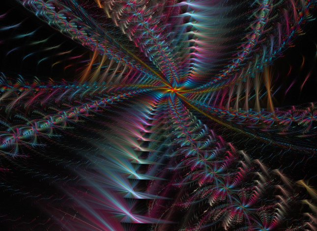 Обои картинки фото 3д, графика, fractal, фракталы, узор, фрактал, цвета
