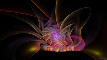 Картинка 3д графика fractal фракталы