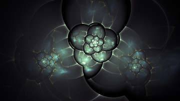 Картинка 3д графика fractal фракталы фон цвета узор