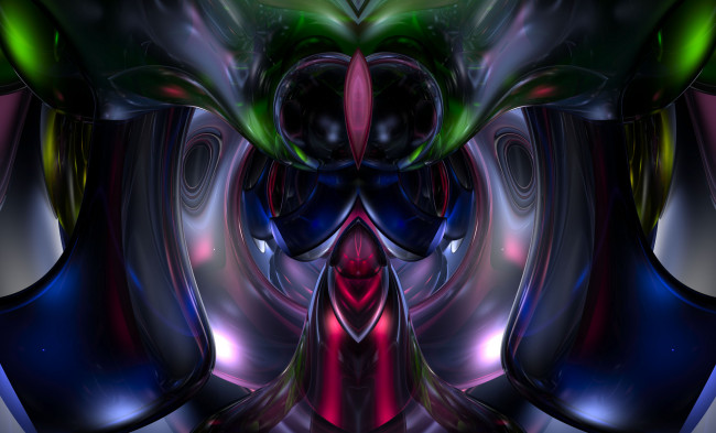 Обои картинки фото 3д, графика, fractal, фракталы, узор, цвета, фон