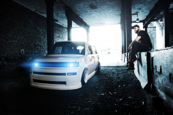 обоя автомобили, scion