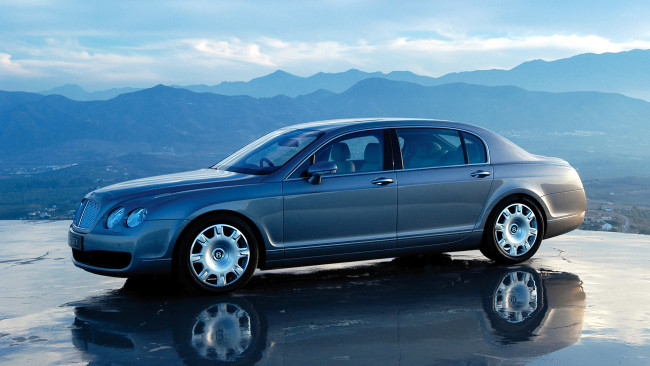 Обои картинки фото bentley, flying, spur, автомобили, motors, великобритания, элитные, премиум-класс