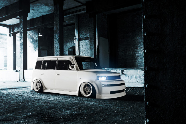 Обои картинки фото автомобили, scion