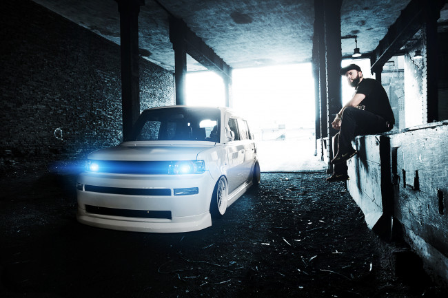 Обои картинки фото автомобили, scion