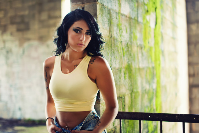 Обои картинки фото Heather Milz, девушки