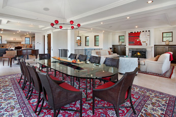 Картинка интерьер столовая мебель стиль дизайн