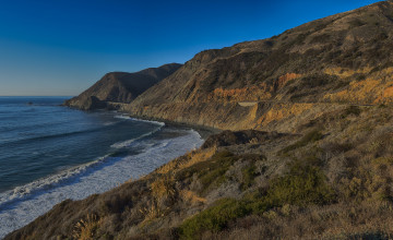 Картинка природа побережье пляж море утро