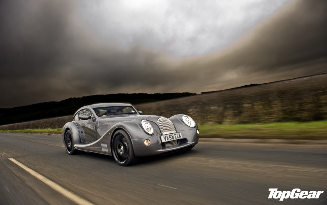 Обои картинки фото кино фильмы, top gear, aeromax, morgan, передок, суперкар, морган