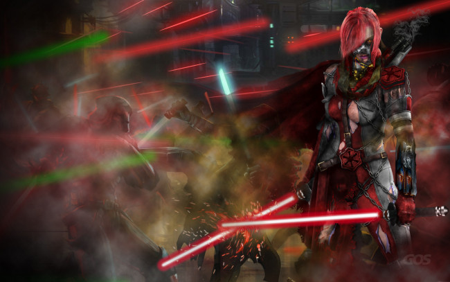 Обои картинки фото star wars, видео игры, 1920x1200, gos, star, wars