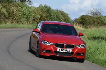 обоя автомобили, bmw, 320d, m, sport, uk-spec, f30, 2015г, красный