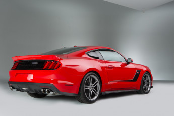 Картинка автомобили mustang красный stage 3 2015г roush