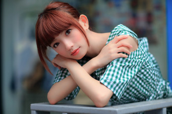 Картинка девушки -unsort+ азиатки взгляд лицо