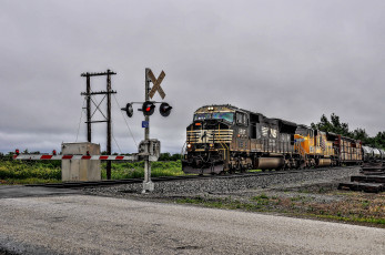 Картинка техника поезда состав локомотив рельсы железная дорога