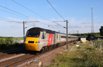 Картинка техника поезда локомотив рельсы дорога железная состав