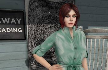 Картинка 3д+графика люди+ people фон взгляд девушка